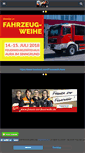 Mobile Screenshot of feuerwehr-aura.de